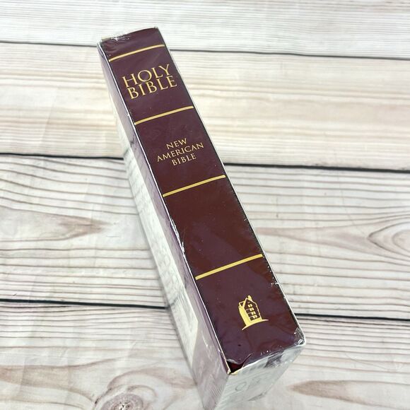 New American Catholic Gift & Study Bible Burgundy LeatherFlex 1987 Thomas Nelson - Picture 4 of 8